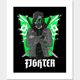 Fighter 1 Posters and Art